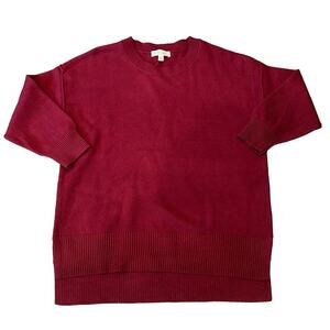 NWT Philosophy Woman Viscose Blend Gorgeous Cabernet Knit Sweater Size 1X